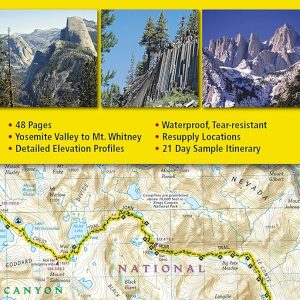 John Muir Trail Topographic Map Guide (National Geographic Topographic Map Guide) (National Geographic Topographic Map Guide, 1001)